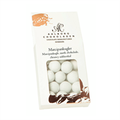 Crunchy Snekugler med Marcipan fra Aalborg Chokoladen 90 g
